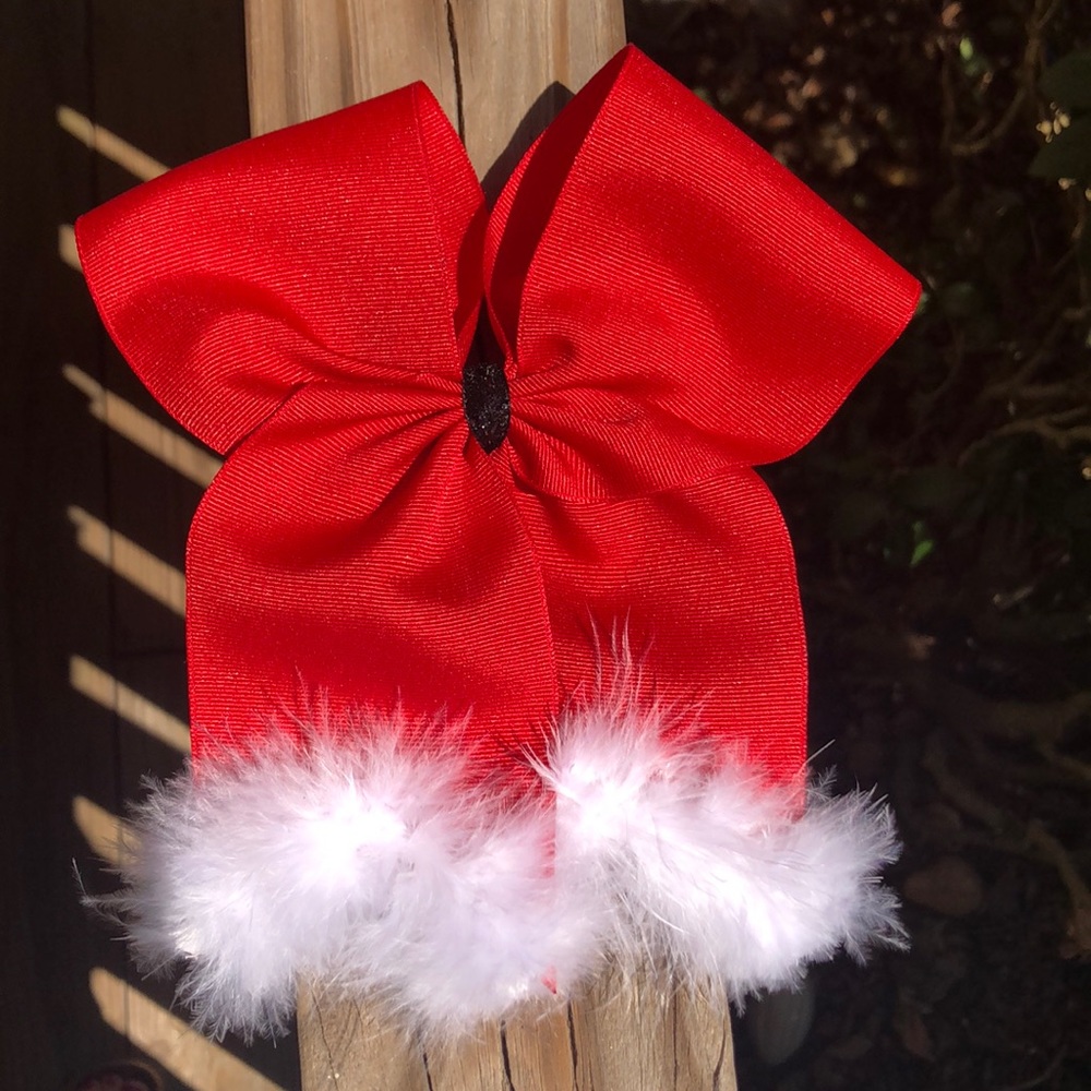 Santa baby bow